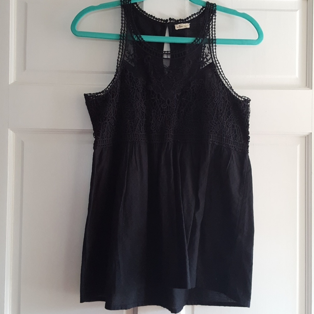 Hollister lace blouse